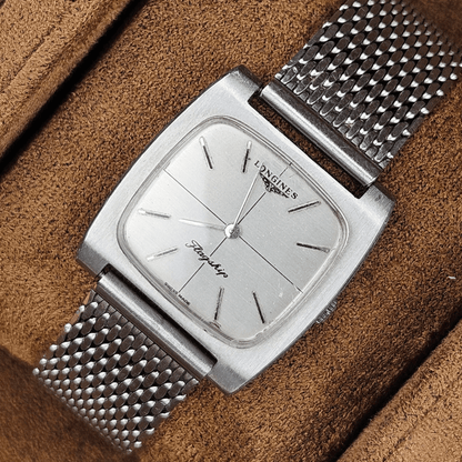 Single Crocodile Leather Watch Case