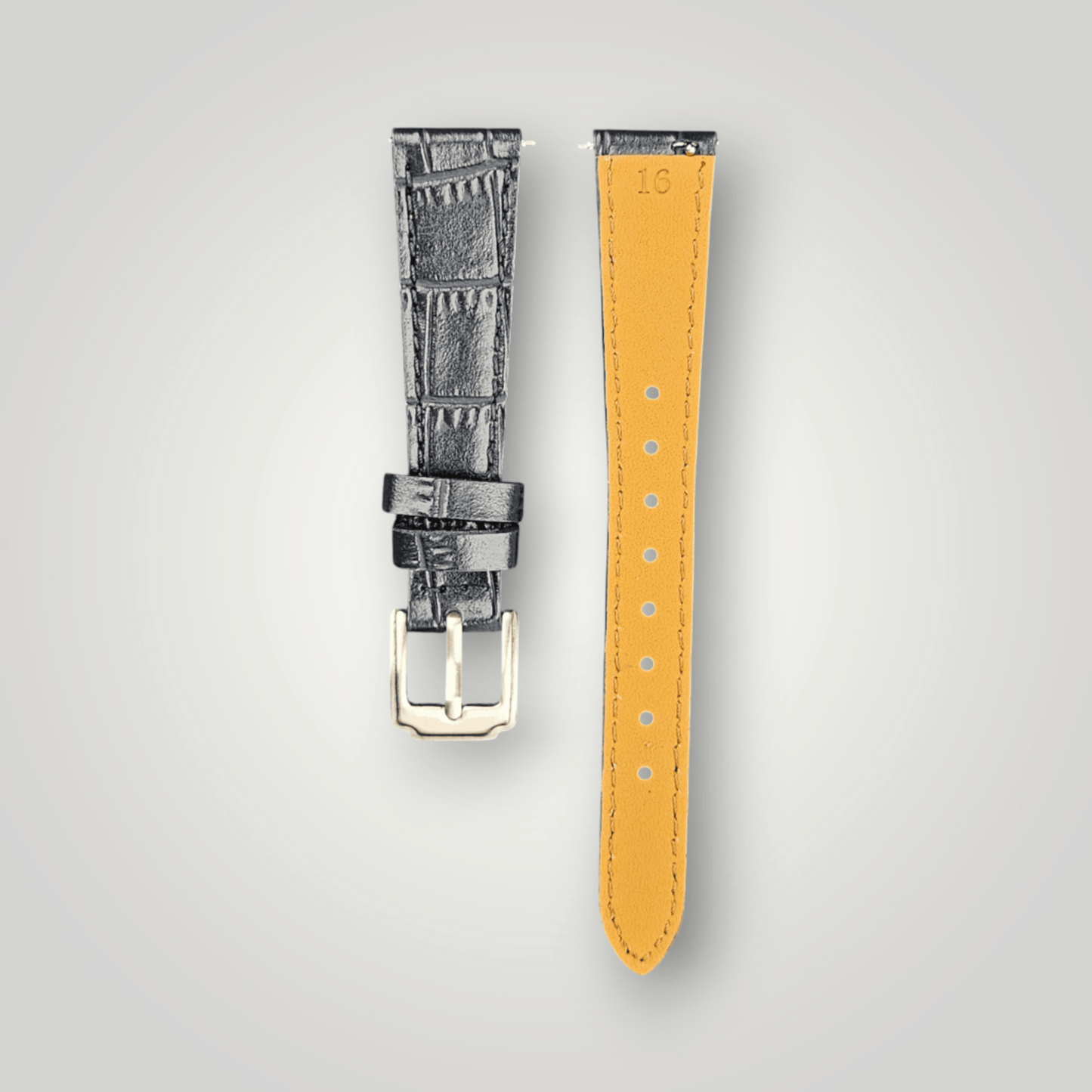 Crocodile Leather Strap
