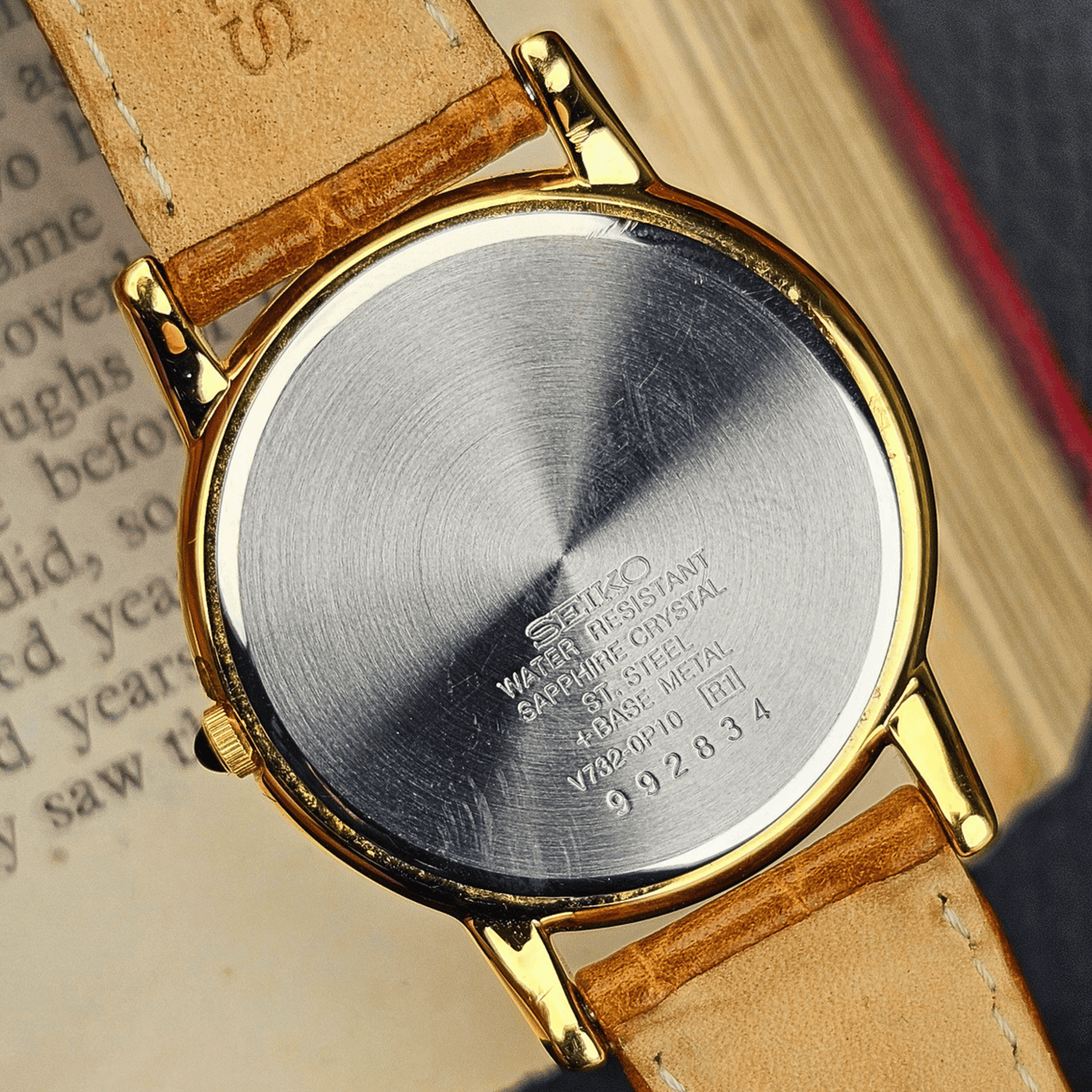 Seiko Breguet Quartz - Gold Plated - White Dial - Box & Tags