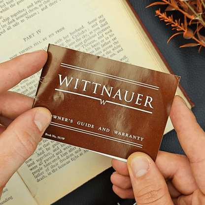 Wittnauer Shriners Dial – Two Tone – Original Box & Booklet