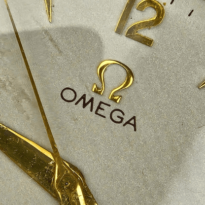 Omega Manual Wind – Silver Dial – Gold Numerals – 1950s