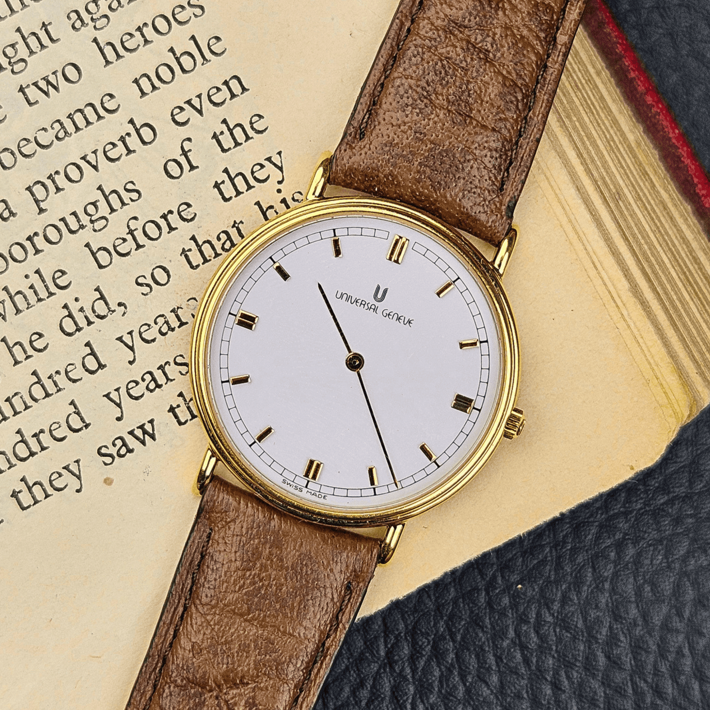 Universal Geneve Dress Watch – Mother of Pearl Dial – Gold Plated
