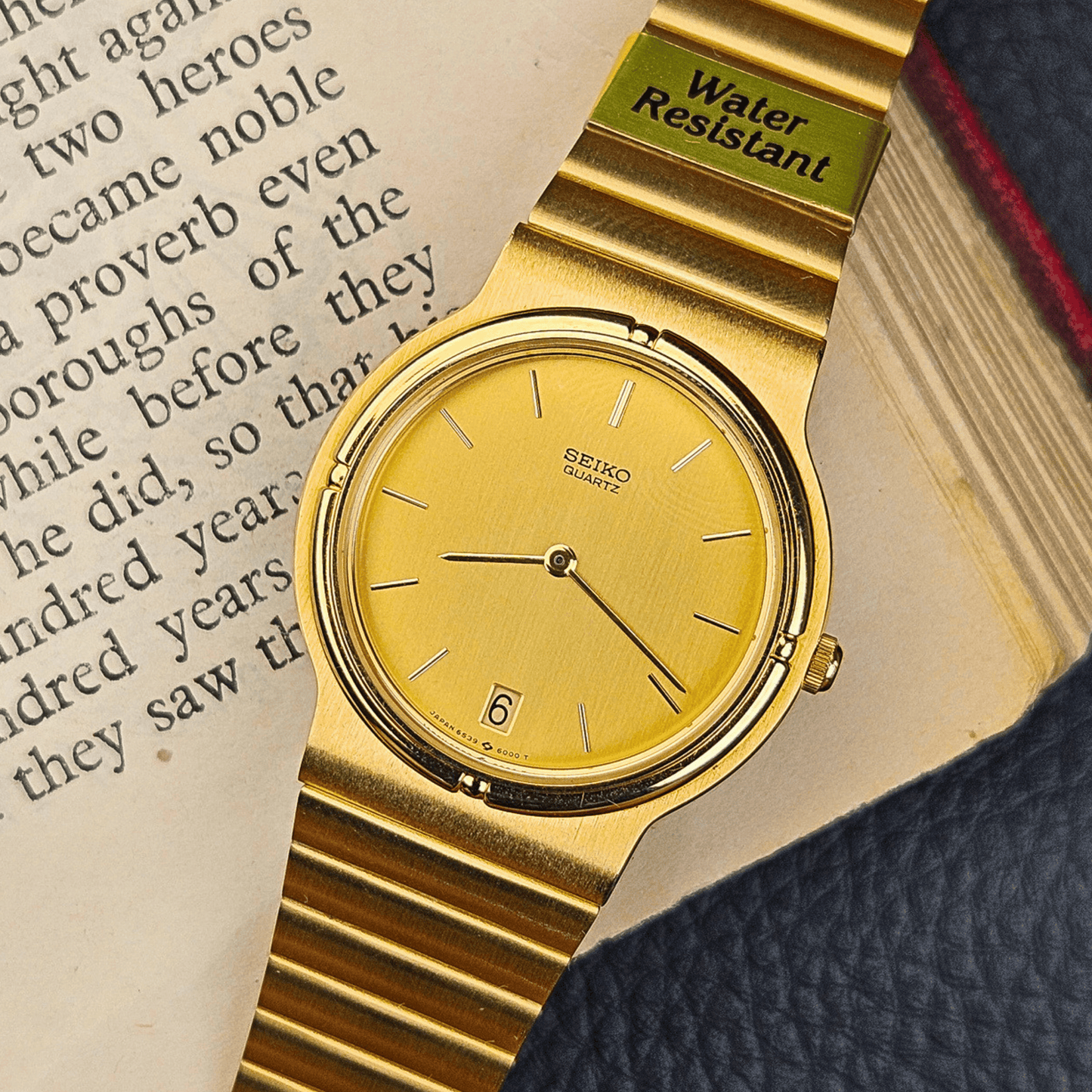 Seiko Quartz – Gold Dial – Original Bracelet