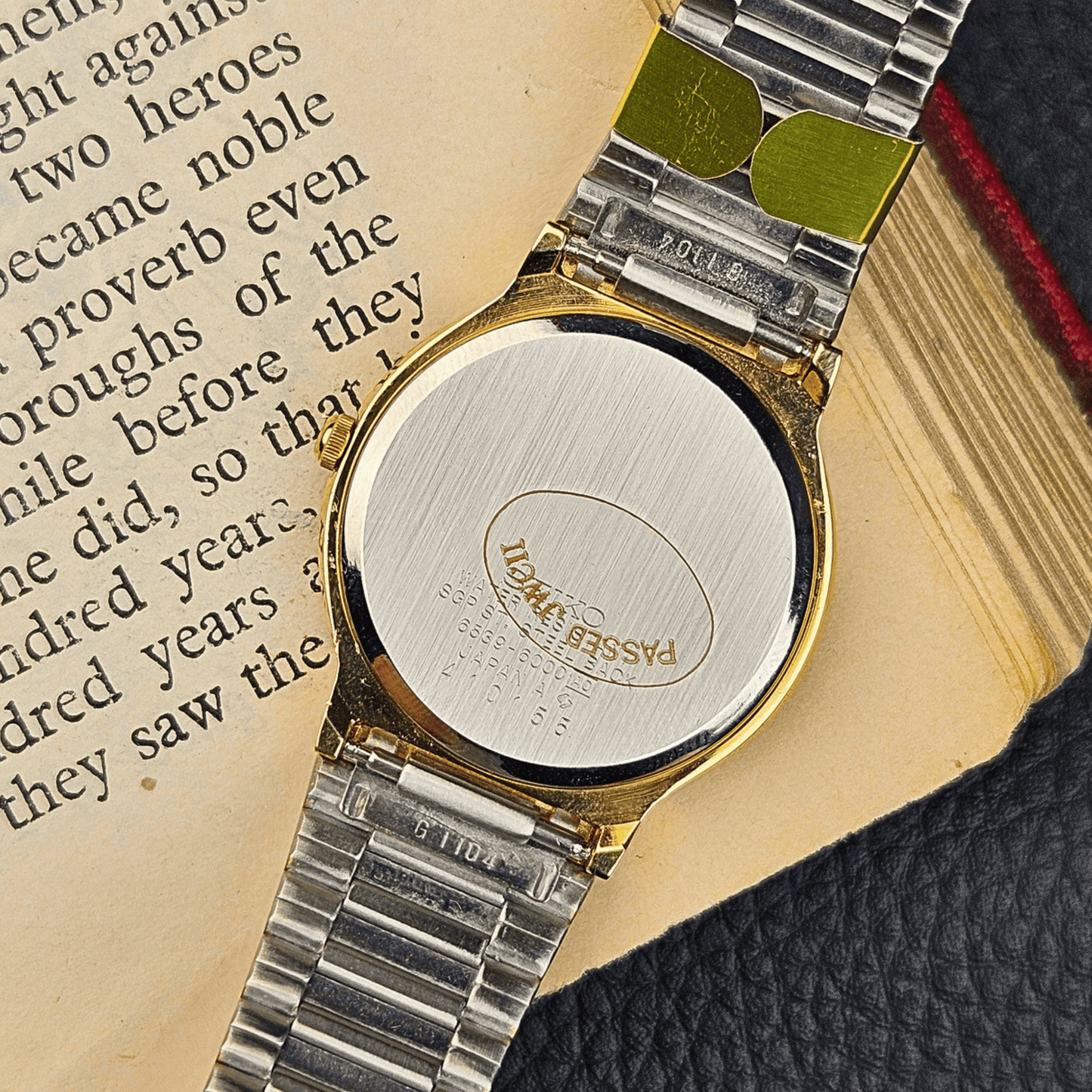 Seiko Quartz – Gold Dial – Original Bracelet